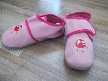 Chaussons scratch rose Lupilu 27