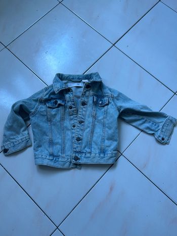 Petite veste en jean Zara 18-24 mois