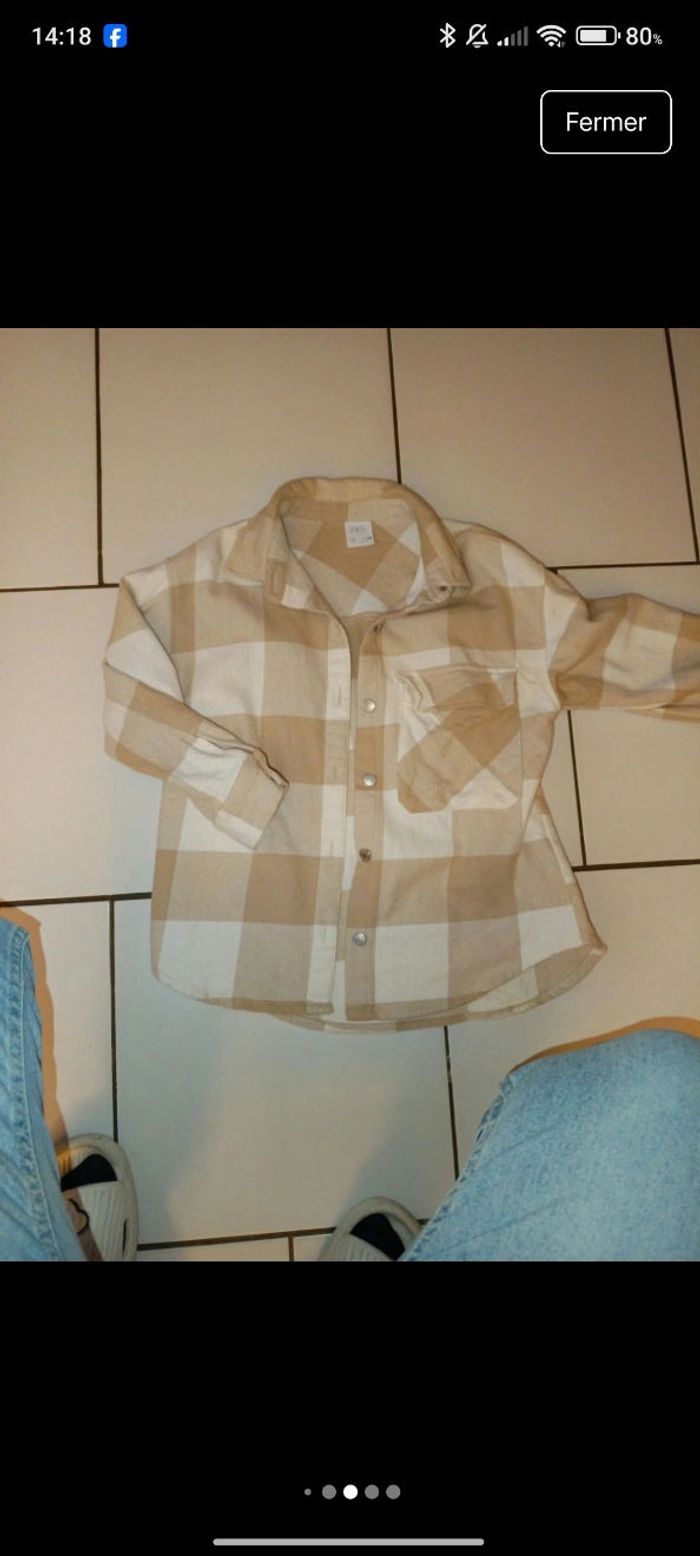 Surchemise fille