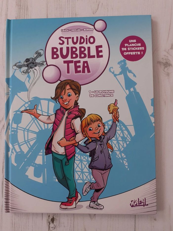 BD Studio Bubble Tea : Le royaume de Constance