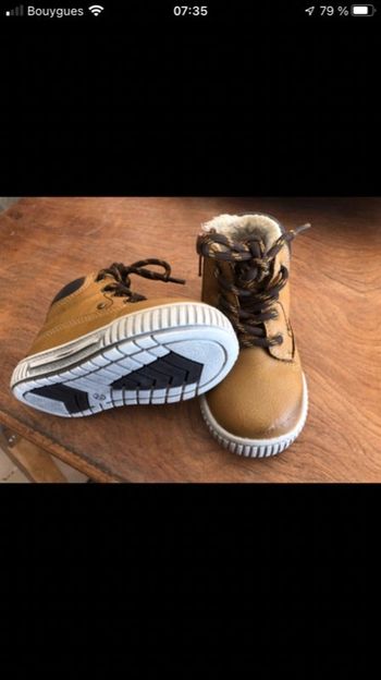 Chaussures garçon fourrées T20