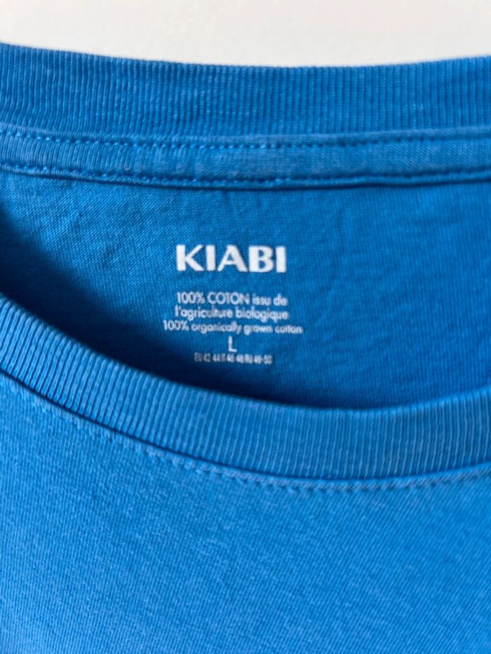 Teeshirt Kiabi bleu taille L - photo numéro 2