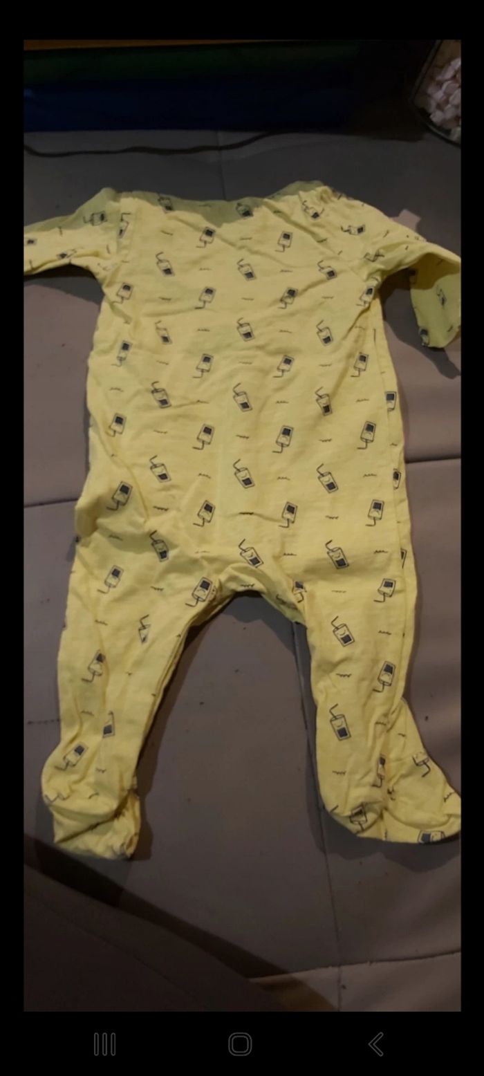 Pyjama ete bodie hiverd 3 mois gemo - photo numéro 2