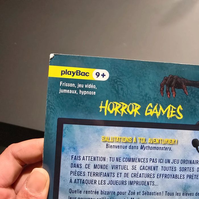 Livre Horror Games - photo numéro 4