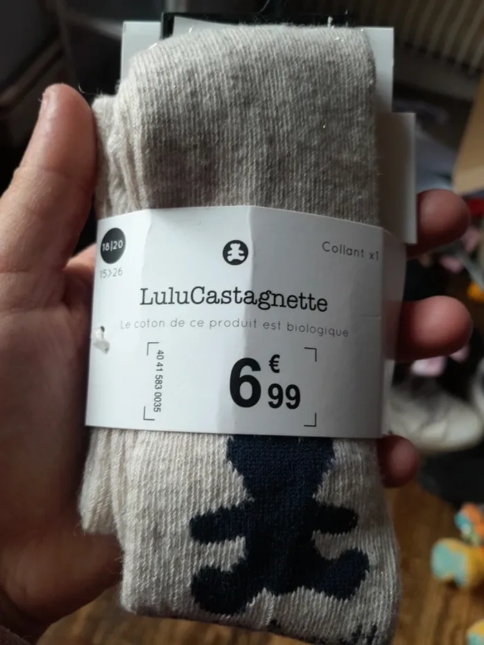 Collant lulu castagnettes taille 18-20