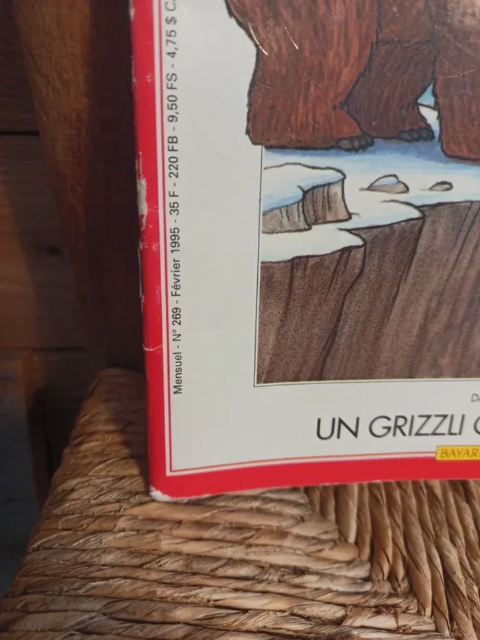 Livre revue Les belles histoires Un grizzly chez les Indiens tbe - photo numéro 4
