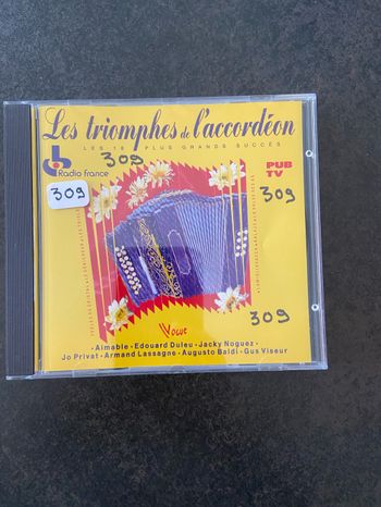Album les triomphes de l’accordéon
