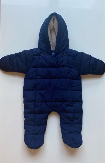 Combipilote jacadi bleu marine taille 3mois/60cm