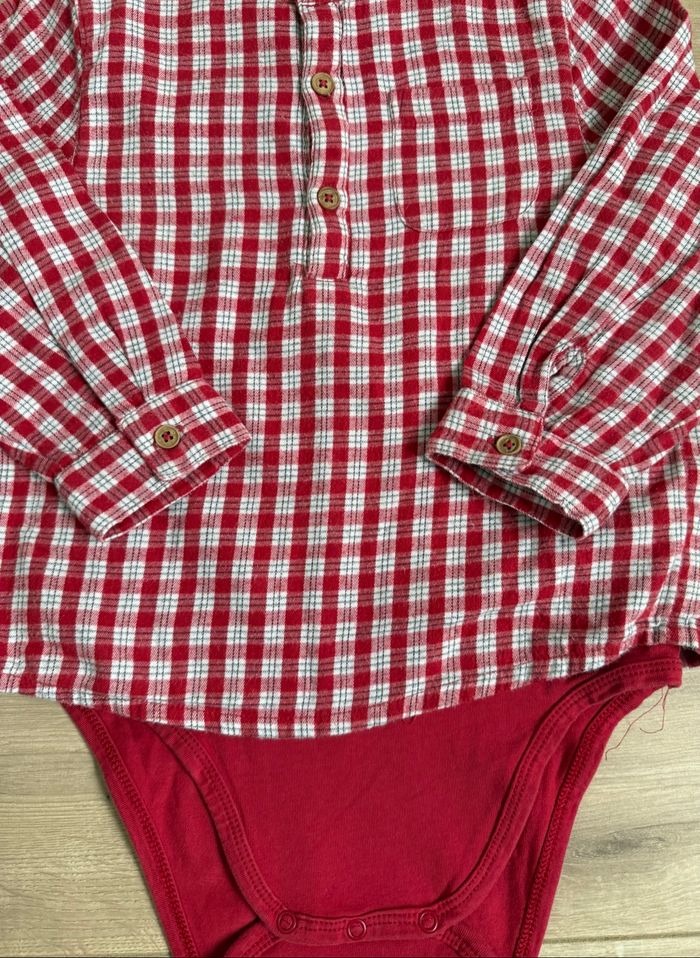 Chemise body bébé garçon - photo numéro 2