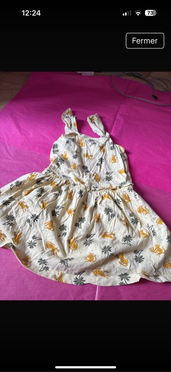 Robe jaune