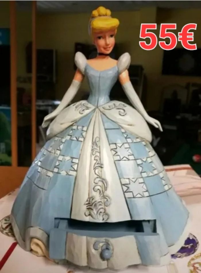 Figurine Disney traditions de Jim Shore tres rare cendrillon