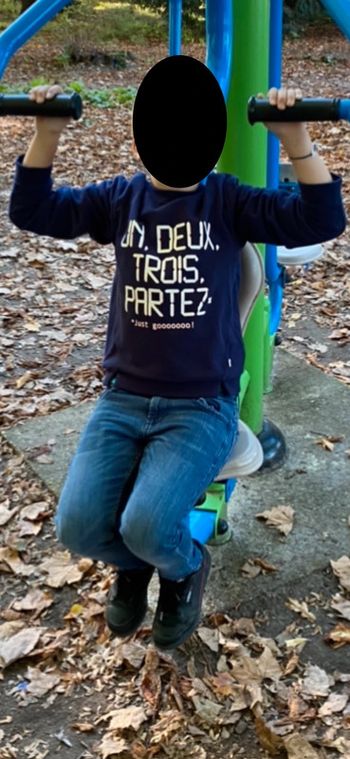 Pull bleu Billybandit - taille 10 ans
