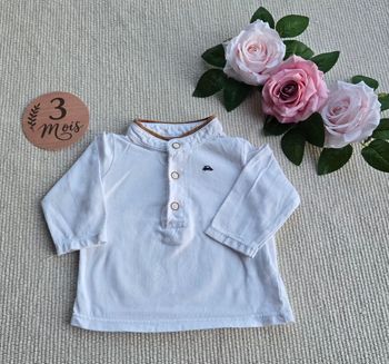T-shirt manches longues 3 mois Kiabi en parfait état 