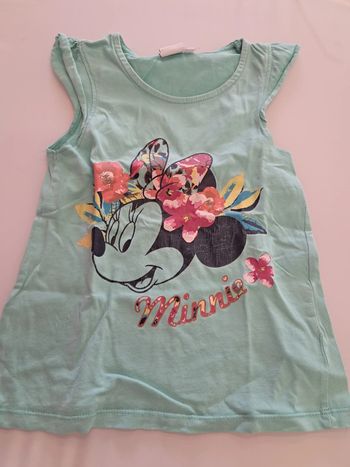 tee shirt débardeur fille 5 ans disney