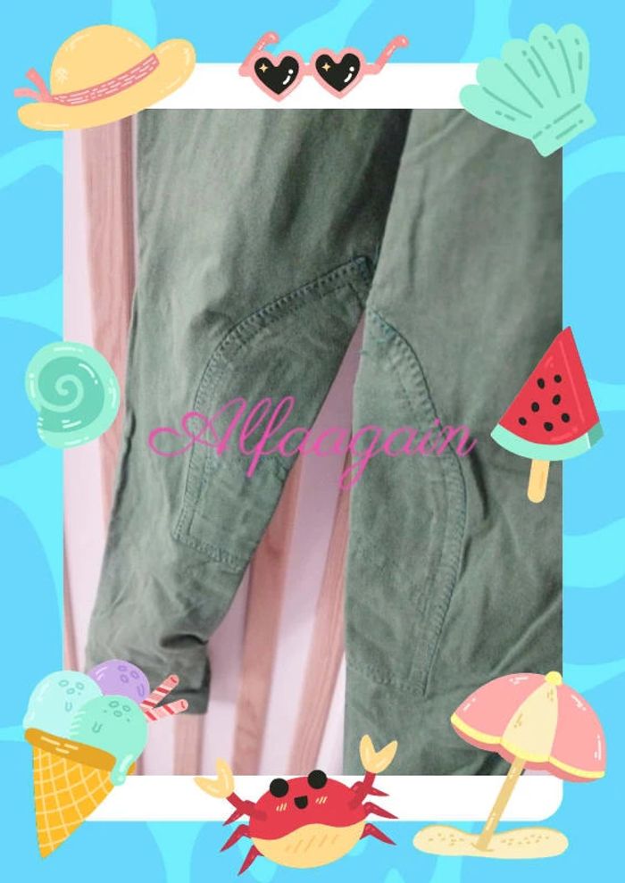 Pantalon vert équitation 8ans belstar - photo numéro 5