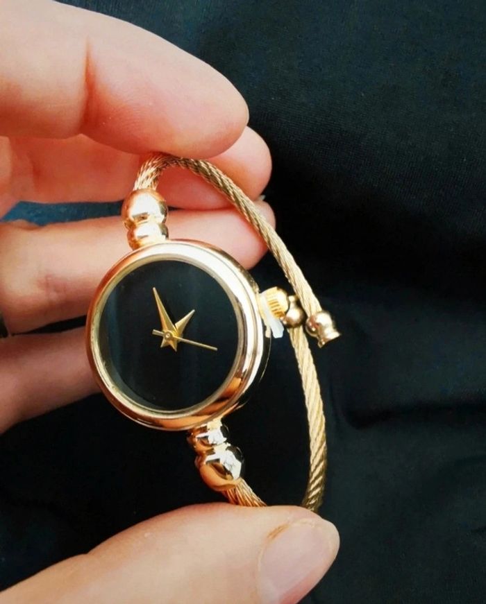 A22 bracelet montre doré or acier inoxydable - photo numéro 3