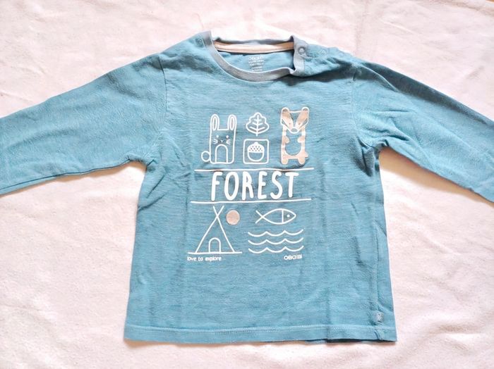 Tee shirt manches longues 24 mois - photo numéro 7