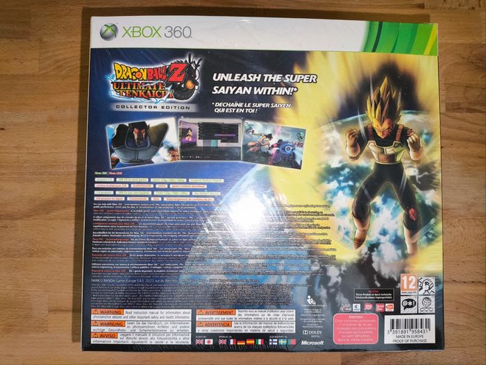 Dragon ball z ultimate Tenkaichi collector xbox 360 - photo numéro 2