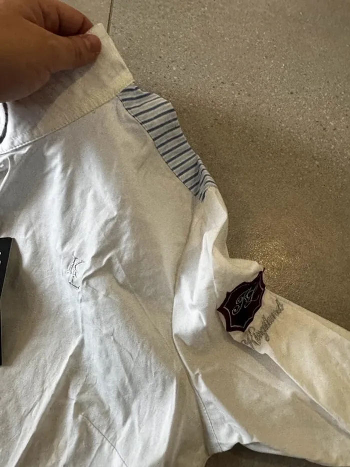 Chemise équitation Kingsland, taille L, neuve, pour femme - photo numéro 3