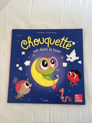 Livre chouquette est dans la lune