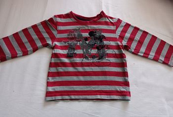 T-shirt manches longues Disney taille 2 ans