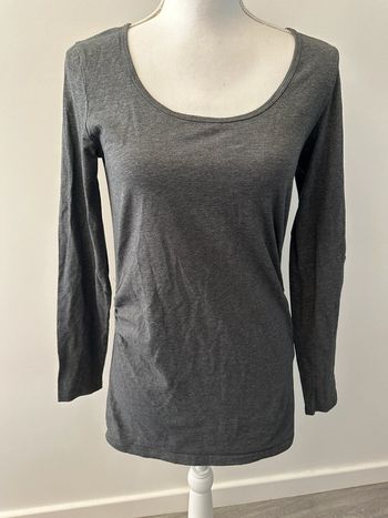 T-shirt de grossesse gris Mamalicious T38 M