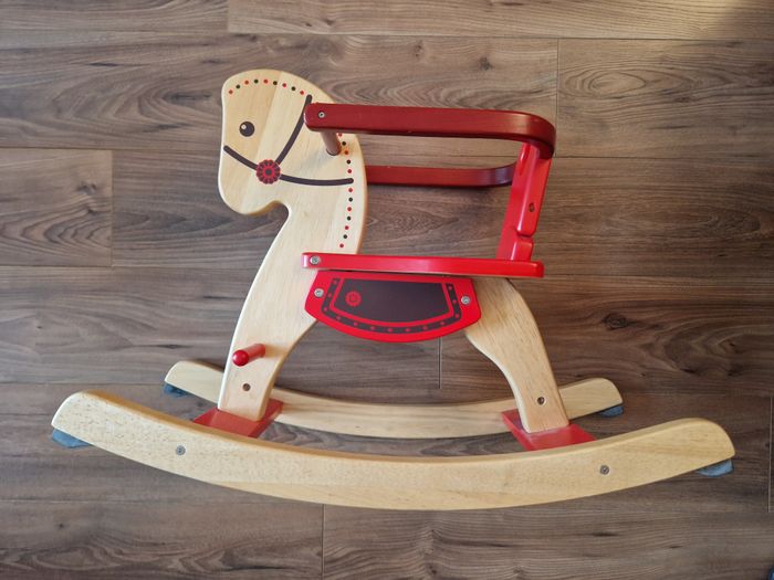 Cheval à bascule en bois pour enfant - photo numéro 5