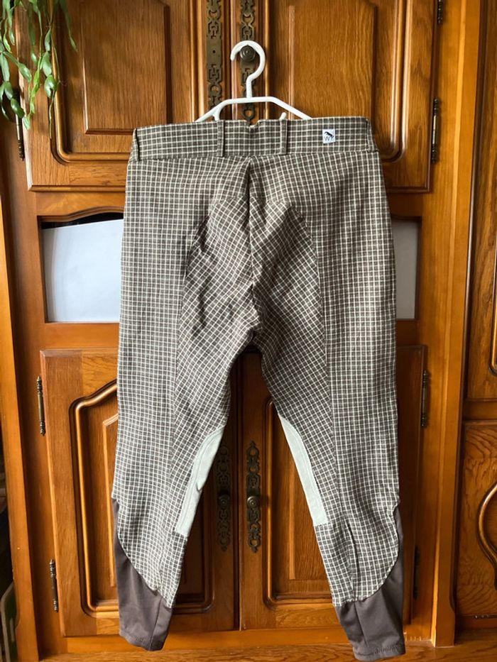 Pantalon d’équitation à carreaux - photo numéro 5