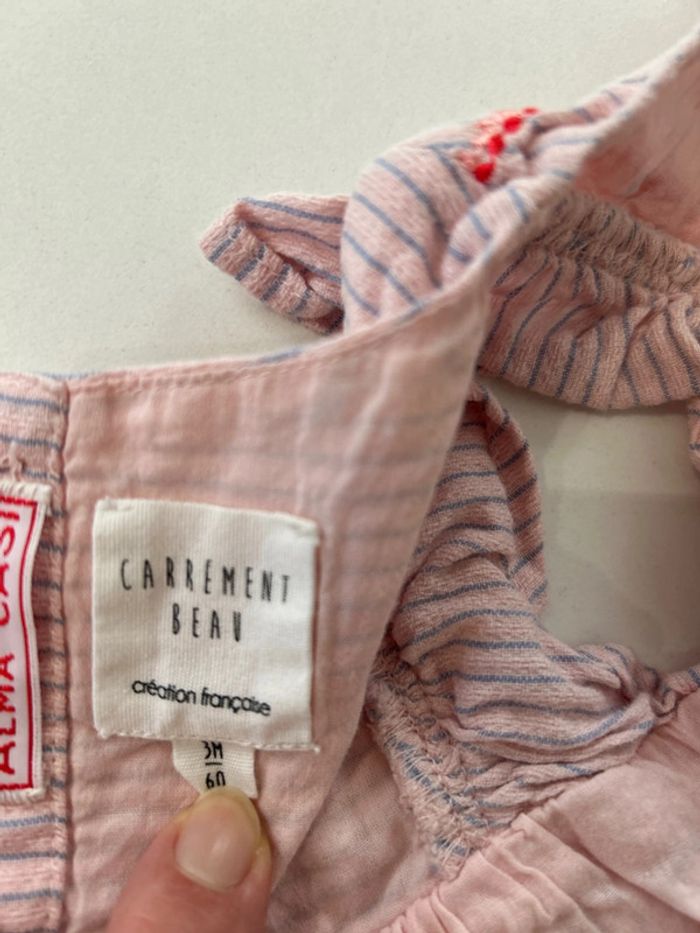 Ensemble robe et bloomer Carrément Beau 3 mois - photo numéro 5