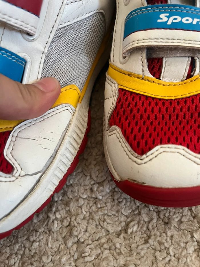 Basket Geox Multicolore taille 32💫 - photo numéro 4