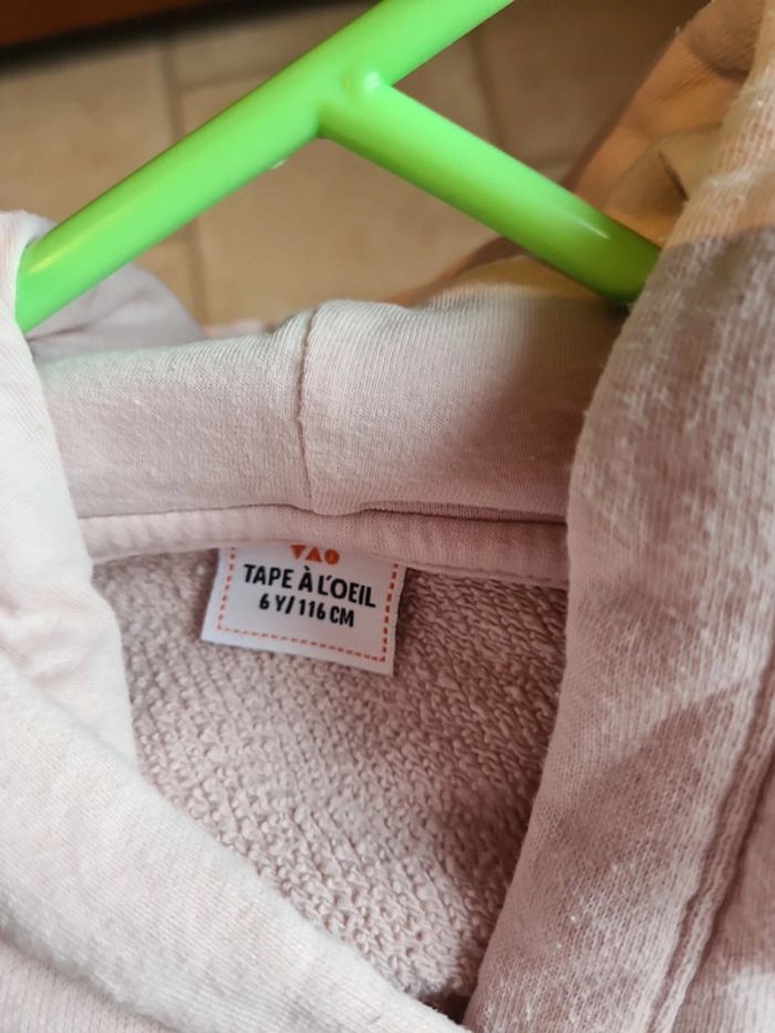 Sweat à capuche 6 ans tao - photo numéro 4