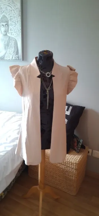 Sur chemise beige shein neuve taille l