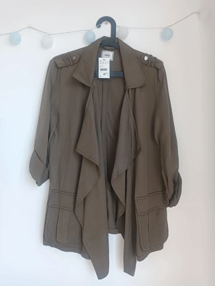 Veste légère kaki Taille M Pimkie Neuf avec étiquettes - photo numéro 2