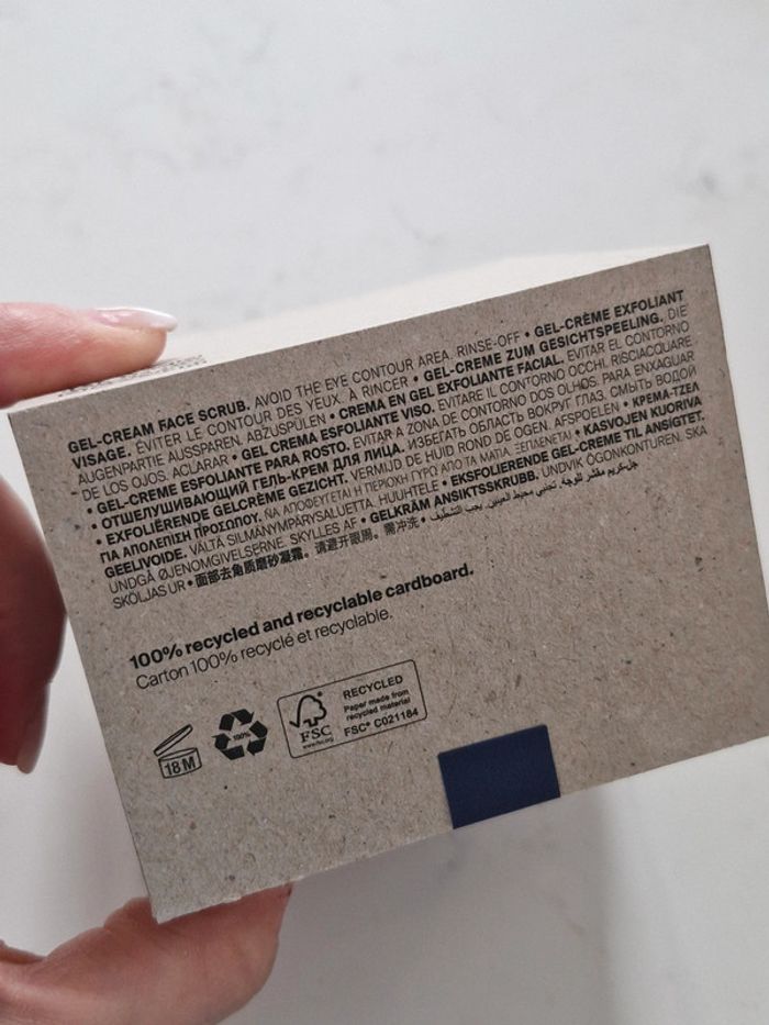 myBlend gel crème exfoliant visage - photo numéro 3
