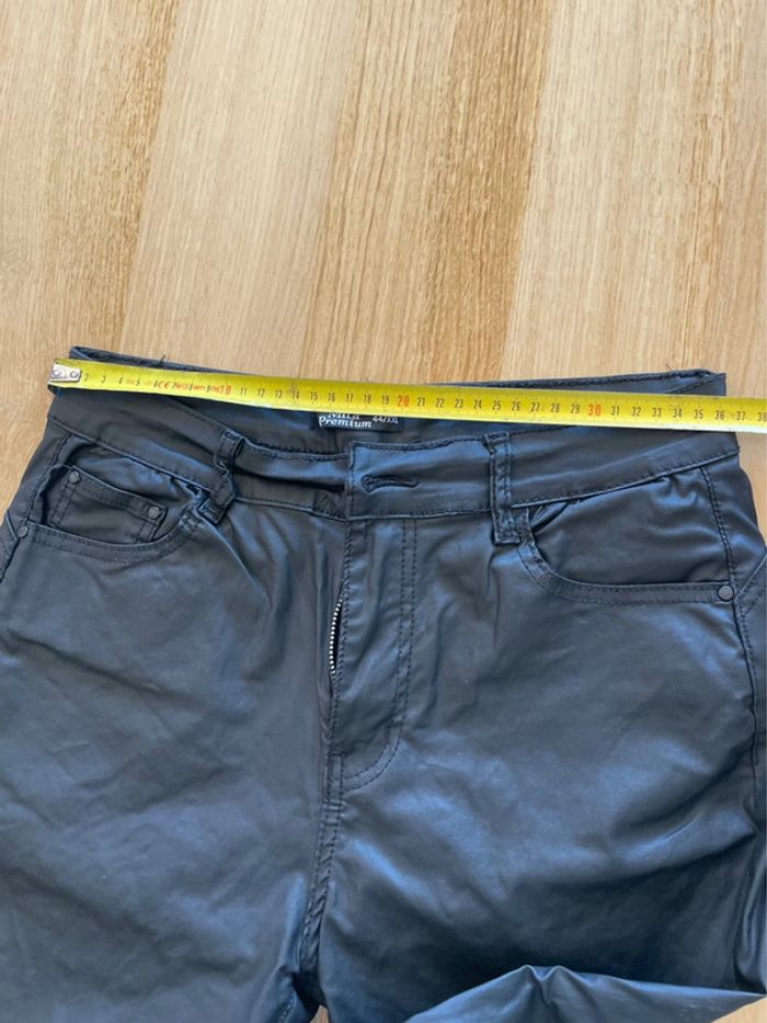 Pantalon enduit noir taille 40 - photo numéro 4