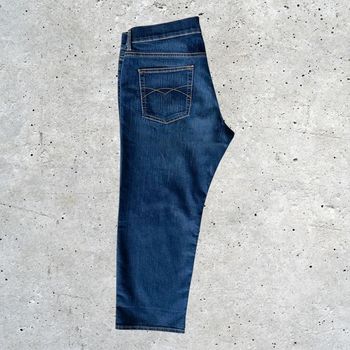 Jeans pantacourt en denim bleu Great Plains T.16