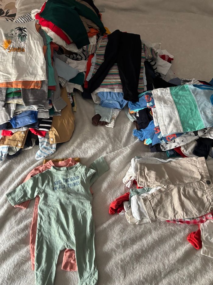 lot bébé garçon 0-12 mois - photo numéro 2