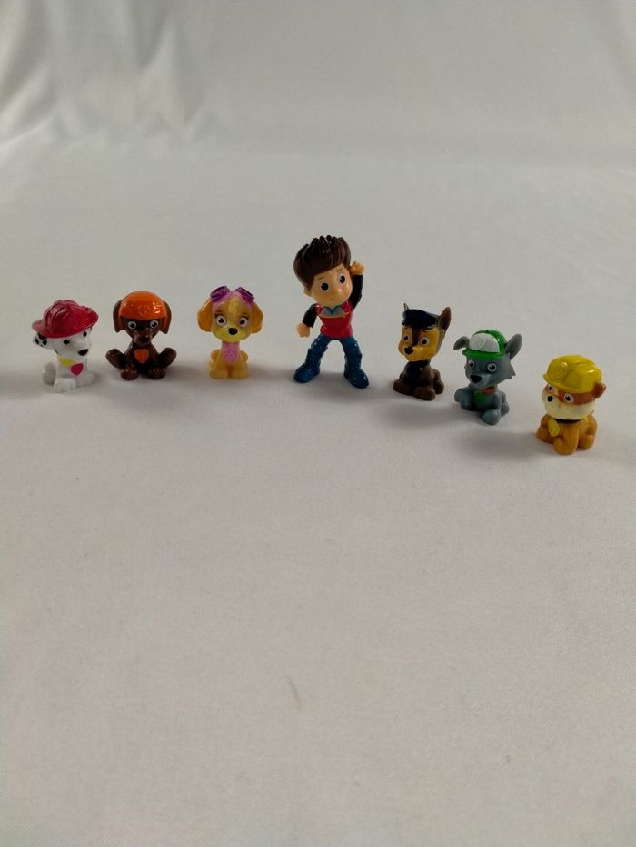Lot 7 figurines pat patrouille