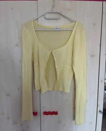 Cardigan jaune