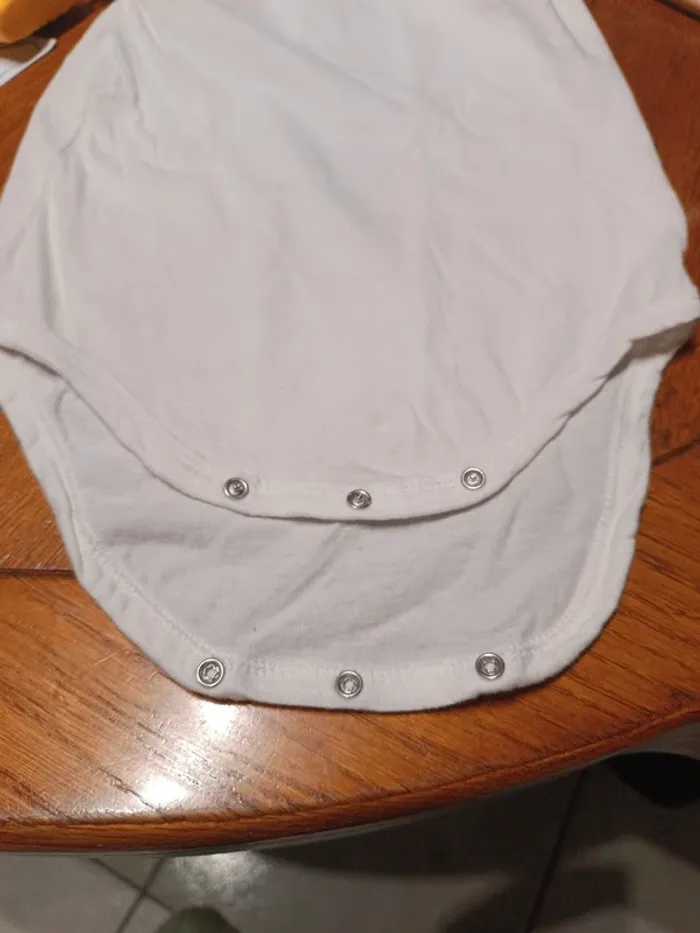 Body blanc Mots d'enfants 24M - photo numéro 4