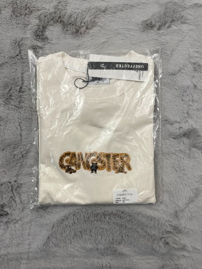 T-shirt Uneffected Gangster crème - Taille M - photo numéro 2