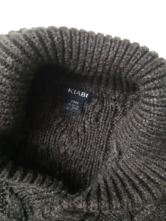 Gilet torsadé Kiabi 24 mois - photo numéro 4