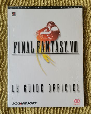 Guide Final Fantasy 8 Ps1 Neuf Sous blister 🇫🇷