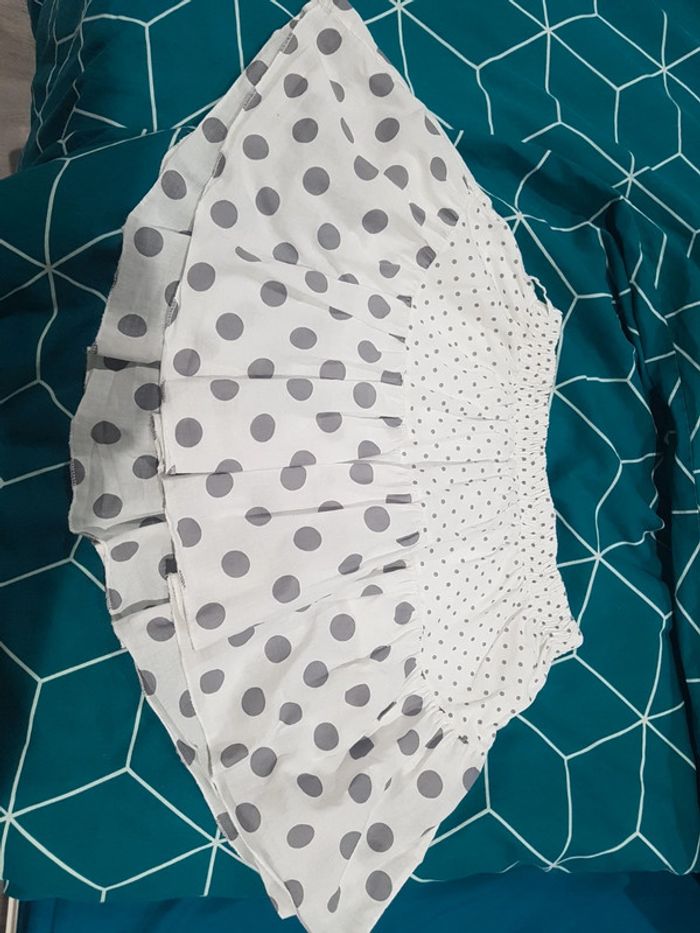 Mini jupe volantée