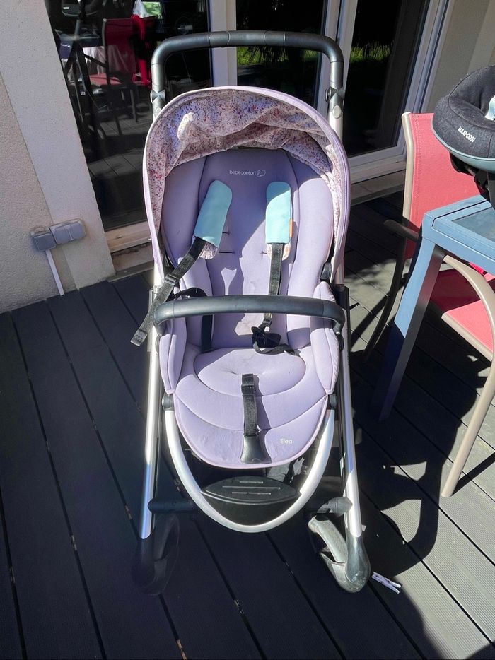 Poussette 3 en 1 - Bébé confort / Maxi cosy - photo numéro 2