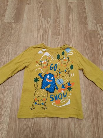 T-shirt ML monstres 6 ans