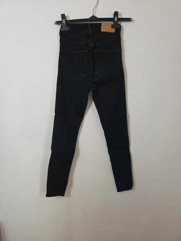 Jeans noir 🌸 XS - photo numéro 2