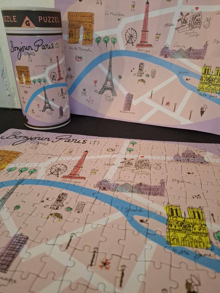 Puzzle Bonjour Paris - photo numéro 5