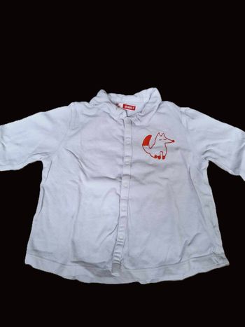 Polo manches longues DPAM 18 mois