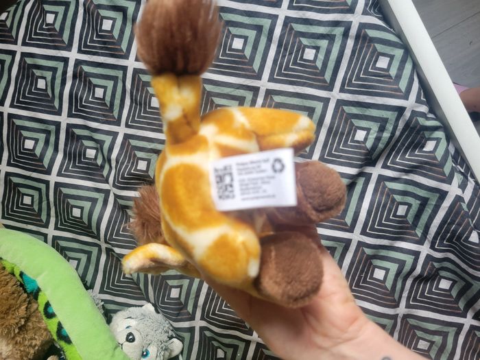Peluche girafe - photo numéro 4